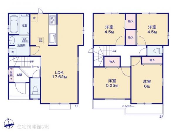 新築戸建 東京都府中市日新町３丁目3-3 JR南武線西府駅 4,990万円