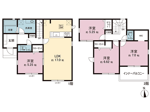新築戸建 宇都宮市富士見が丘２丁目 JR東北本線 (宇都宮線）宇都宮駅 2,799万円