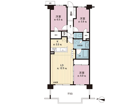 中古マンション 平塚市袖ケ浜 JR東海道本線(東京〜熱海)平塚駅 3,799万円