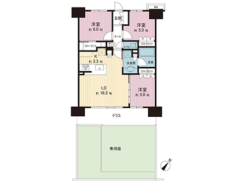 中古マンション 千葉市中央区中央港１丁目 JR京葉線千葉みなと駅 3,880万円