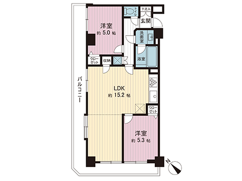 中古マンション 横浜市青葉区藤が丘１丁目 東急田園都市線藤が丘駅 2,980万円