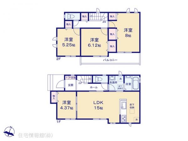 新築戸建 埼玉県さいたま市桜区栄和１丁目17 JR埼京線南与野駅 4,290万円