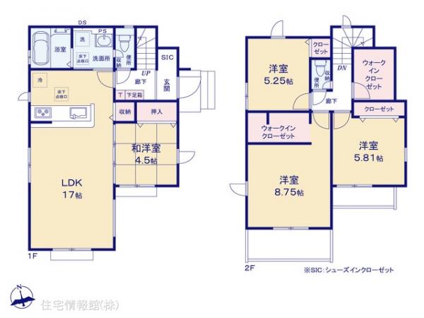 新築戸建 埼玉県狭山市柏原4098 西武新宿線狭山市駅 3,680万円