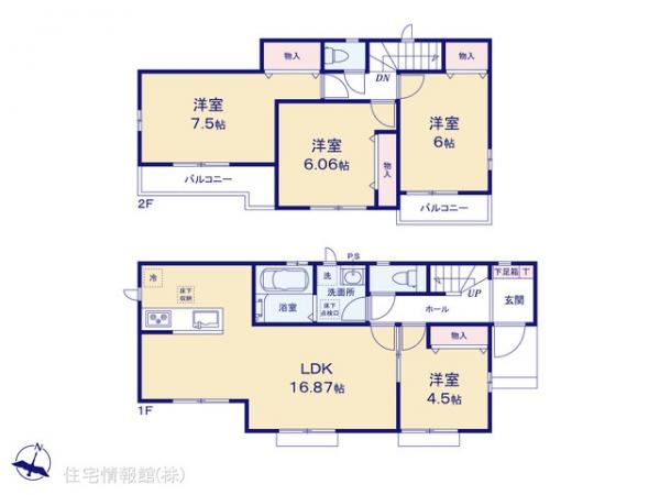 新築戸建 埼玉県桶川市坂田東２丁目5-7 JR高崎線桶川駅 3,090万円