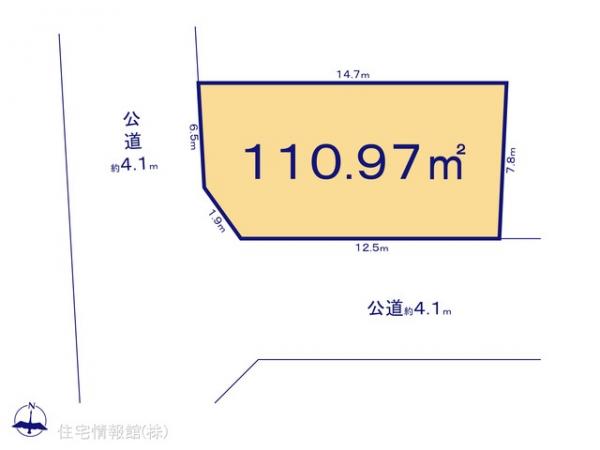 土地 千葉県船橋市二宮１丁目15-14 京成松戸線前原駅 2,980万円