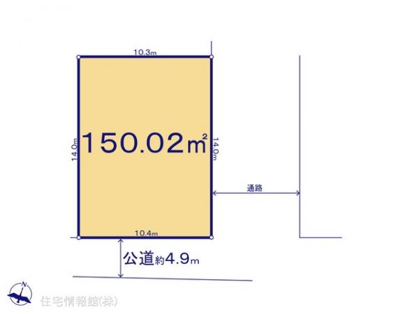 土地 埼玉県狭山市大字水野1303-6 西武池袋線武蔵藤沢駅 2,699万円
