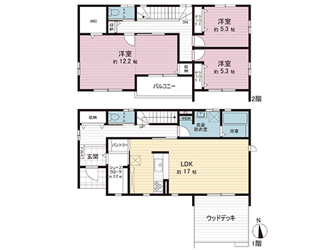 中古戸建 宇都宮市鶴田町 JR日光線鶴田駅 4,180万円