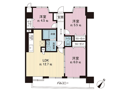 中古マンション 春日部市粕壁東３丁目 東武伊勢崎線春日部駅 2,090万円