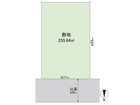 土地 久喜市栗原１丁目 東武日光線幸手駅 2,100万円