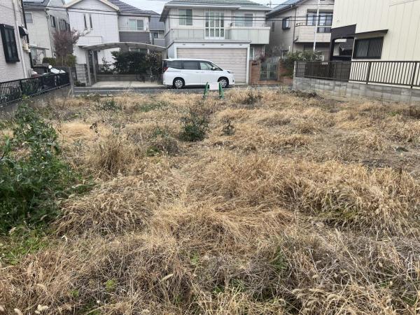 久喜市栗原１丁目 土地 現地土地写真