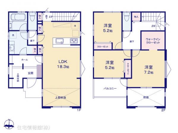 新築戸建 埼玉県川越市むさし野南31 東武東上線川越駅 3,880万円