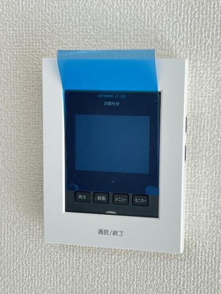 富士見市羽沢1丁目732番 TVモニター付きインターフォン