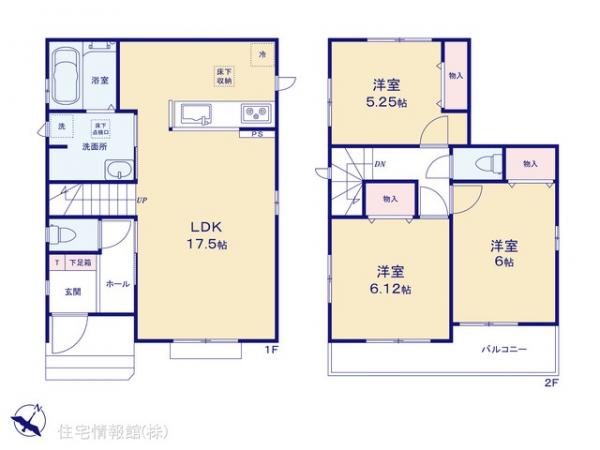 新築戸建 埼玉県富士見市羽沢１丁目 東武東上線鶴瀬駅 3,290万円