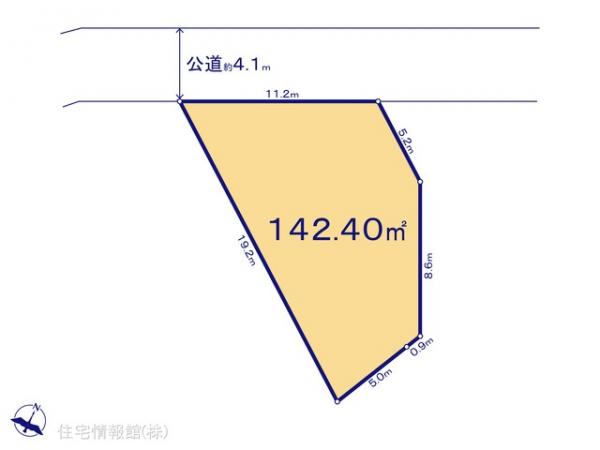 土地 神奈川県茅ヶ崎市美住町12-53 JR東海道本線(東京〜熱海)茅ヶ崎駅 4,480万円