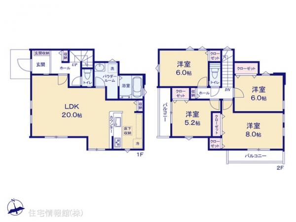 新築戸建 千葉県松戸市千駄堀1441-11 JR武蔵野線新八柱駅 5,799万円