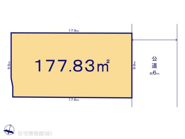 土地 千葉県船橋市大穴北１丁目236-5 京成松戸線三咲駅 2,648万円