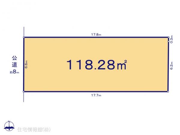 土地 千葉県松戸市三矢小台４丁目19-3 北総鉄道矢切駅 3,380万円