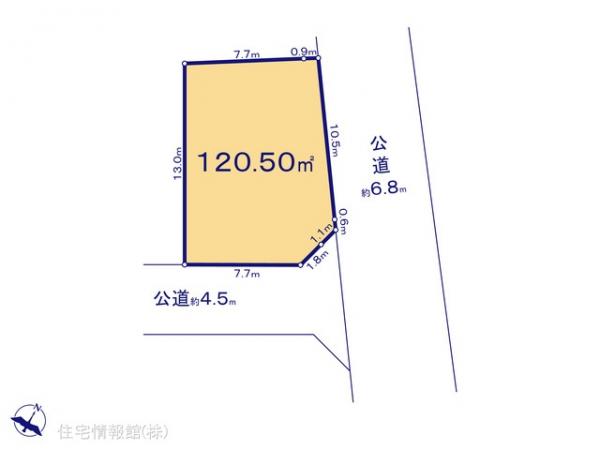 土地 神奈川県中郡二宮町山西369-6 JR東海道本線(東京〜熱海)二宮駅 2,790万円