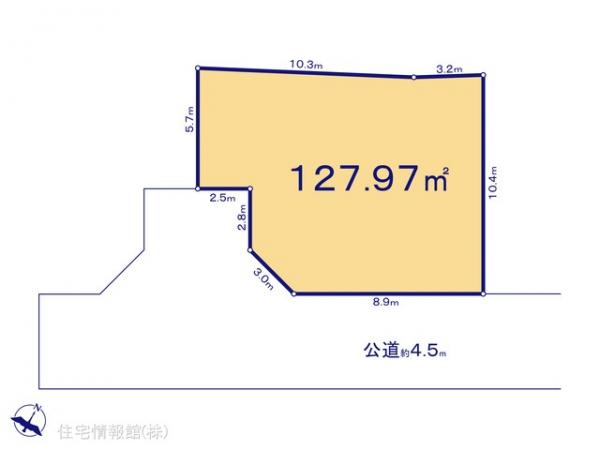 土地 神奈川県中郡二宮町山西369-6 JR東海道本線(東京〜熱海)二宮駅 2,590万円