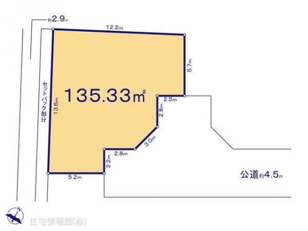 土地 神奈川県中郡二宮町山西369-6 JR東海道本線(東京〜熱海)二宮駅 2,590万円