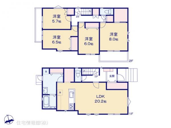 新築戸建 神奈川県横浜市保土ケ谷区鎌谷町77-2 JR東海道本線(東京〜熱海)横浜駅 9,280万円
