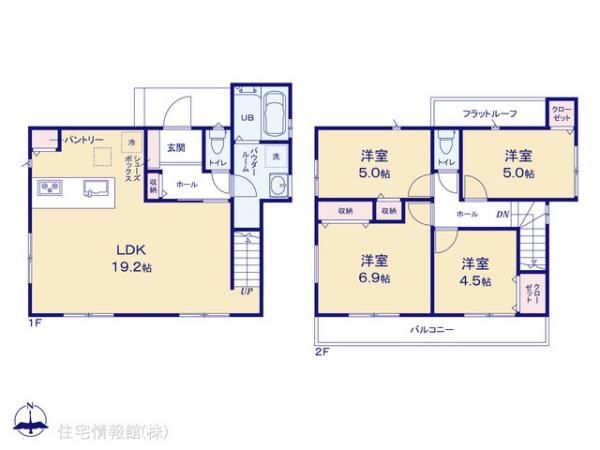 新築戸建 神奈川県横浜市旭区今宿東町843-47 相鉄本線鶴ヶ峰駅 5,190万円