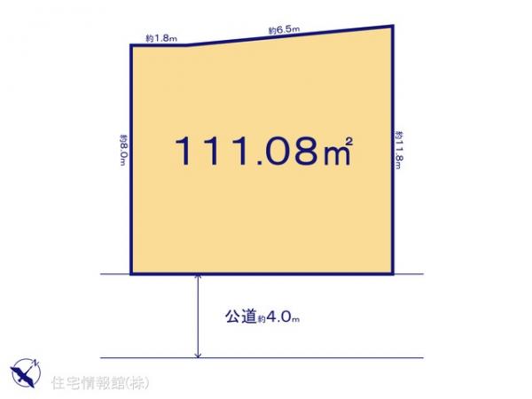 土地 埼玉県越谷市蒲生１丁目517-5 東武伊勢崎線蒲生駅 3,099万円