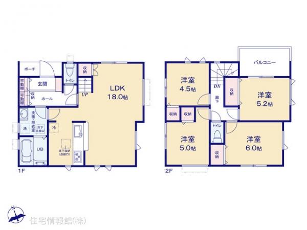 新築戸建 埼玉県富士見市渡戸２丁目15-1 東武東上線ふじみ野駅 3,880万円