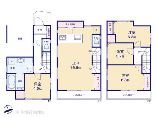 新築戸建 埼玉県朝霞市仲町１丁目5-13 東武東上線朝霞駅 5,780万円