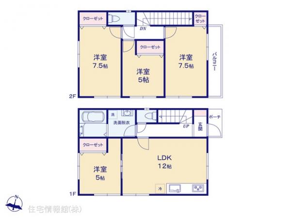 中古戸建 埼玉県草加市瀬崎５丁目52-2 東武伊勢崎線谷塚駅 3,399万円