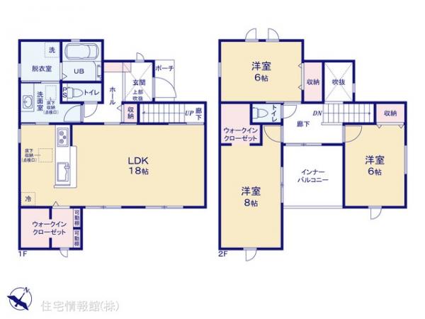 新築戸建 東京都東村山市久米川町３丁目15-16 西武新宿線東村山駅 4,980万円