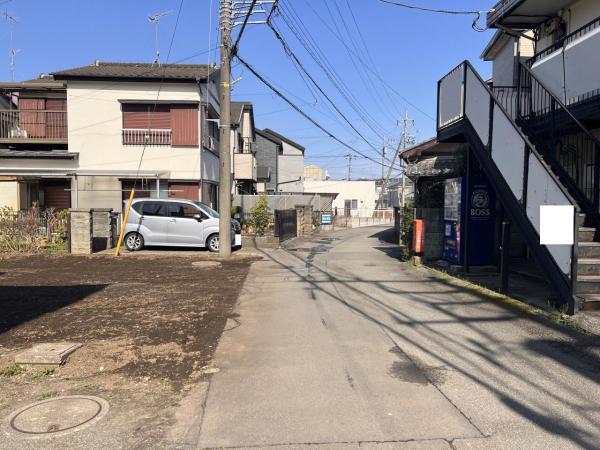 厚木市温水 土地 現地土地写真