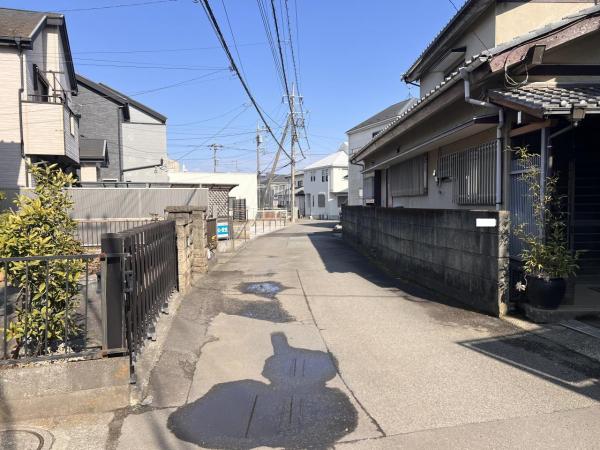 厚木市温水 土地 現地土地写真