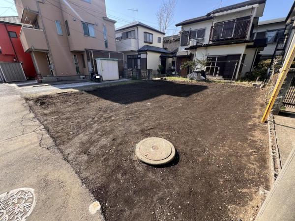 厚木市温水 土地 現地土地写真