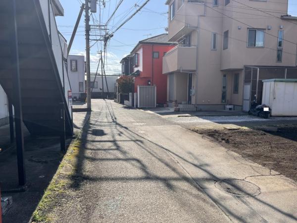 厚木市温水 土地 現地土地写真