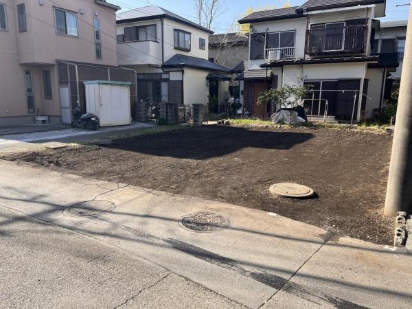 厚木市温水 土地 現地土地写真