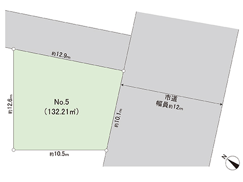 土地 厚木市宮の里１丁目 小田急線本厚木駅 1,530万円