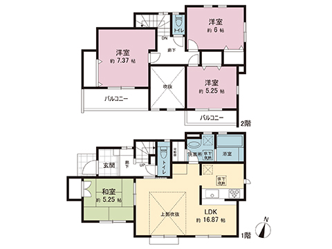 中古戸建 川崎市宮前区平１丁目 JR南武線宿河原駅 4,880万円