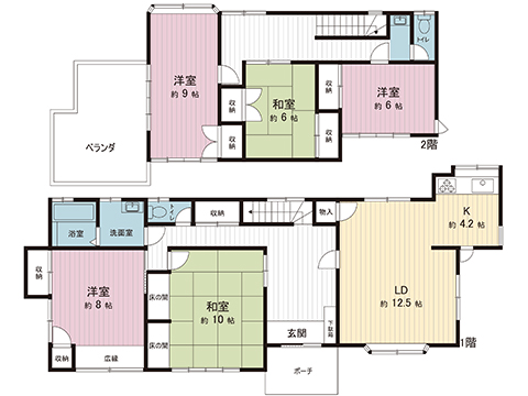 中古戸建 市原市青葉台１丁目 JR内房線姉ヶ崎駅 2,580万円