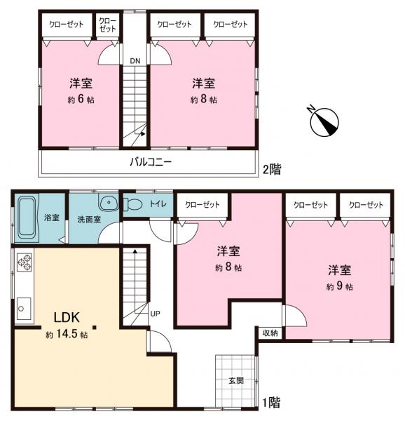 中古戸建 宇都宮市大塚町 東武宇都宮線江曽島駅 1,899万円