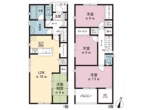 新築戸建 北足立郡伊奈町中央３丁目 埼玉新都市交通伊奈線伊奈中央駅 2,980万円
