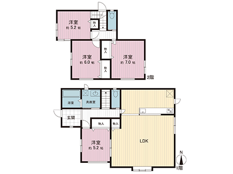 中古戸建 小田原市中村原 JR東海道本線(東京〜熱海)国府津駅 3,480万円