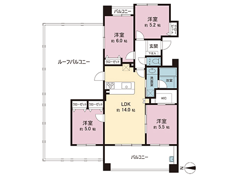 中古マンション 厚木市長谷 小田急線本厚木駅 3,080万円