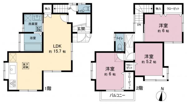 中古戸建 海老名市国分南４丁目 相鉄本線海老名駅 2,497万円