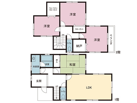 中古戸建 千葉市中央区浜野町 JR内房線浜野駅 2,280万円