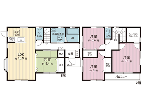 中古戸建 木更津市ほたる野２丁目 JR内房線木更津駅 3,180万円