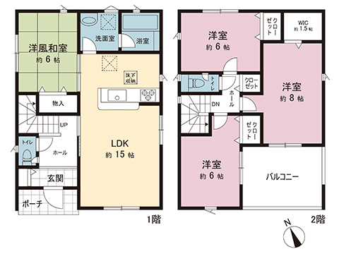 新築戸建 南足柄市中沼 伊豆箱根鉄道大雄山線和田河原駅 2,380万円
