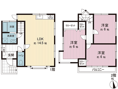 中古戸建 八王子市鑓水２丁目 JR横浜線橋本駅 2,299万円