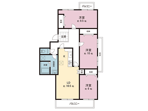 中古マンション 八王子市別所２丁目 京王相模原線京王堀之内駅 2,990万円