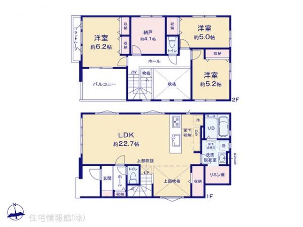 新築戸建 千葉県木更津市貝渕４丁目18-6 JR内房線木更津駅 3,488万円